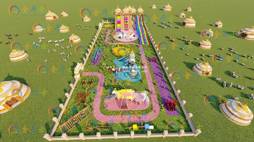 暖城親子樂園效果圖